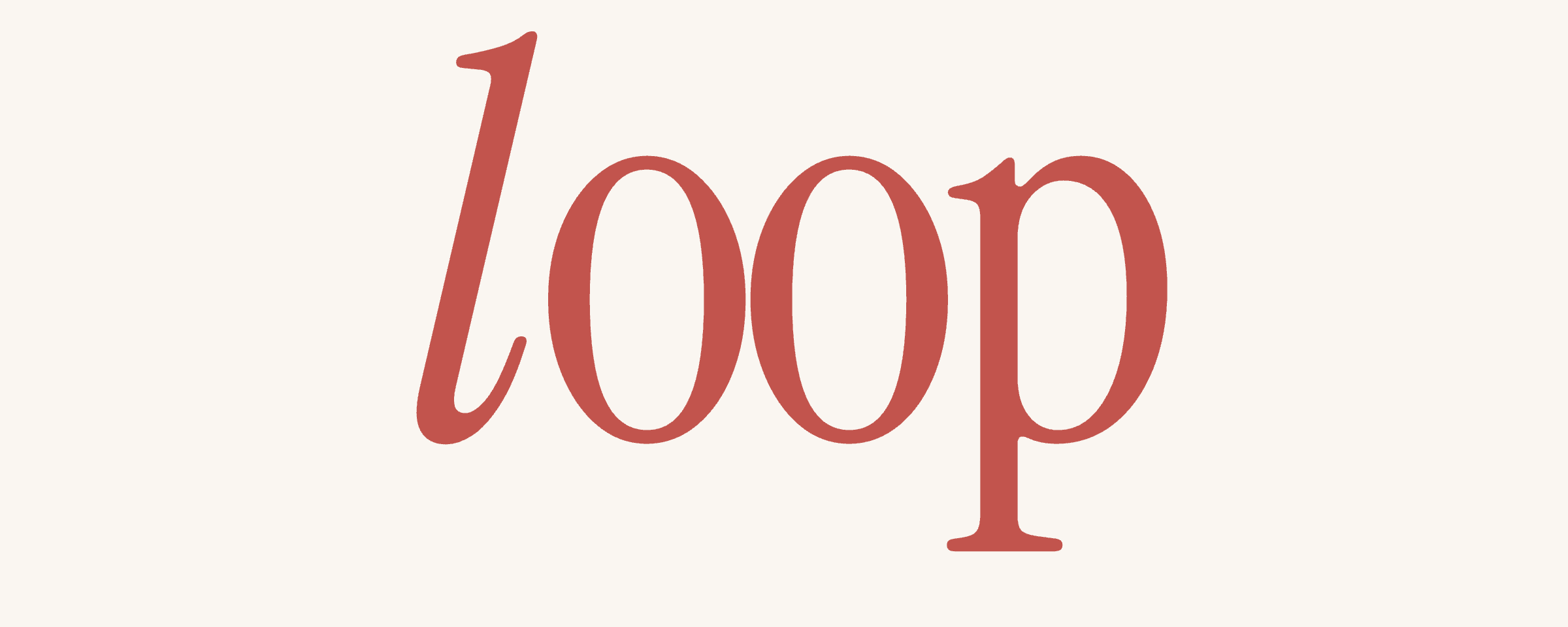 loop, a waitlist site for a community platform built around showing up in real life cover
